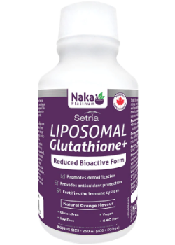 naka glutathione Naka Platinum Setria Glutathione+, Reduced Bioactive Form, Detoxification,  Antioxidant, Support Immune System, Made in Canada (75 vcaps) : Amazon.ca: main image 0