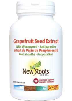 Buy New Roots GRAPEFRUIT SEED EXTRACT WITH WORMWOOD - 90 VCAPS at