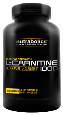 Buy Nutrabolics L-CARNITINE 1000 - 180 CAPSULES-Nutrabolics at