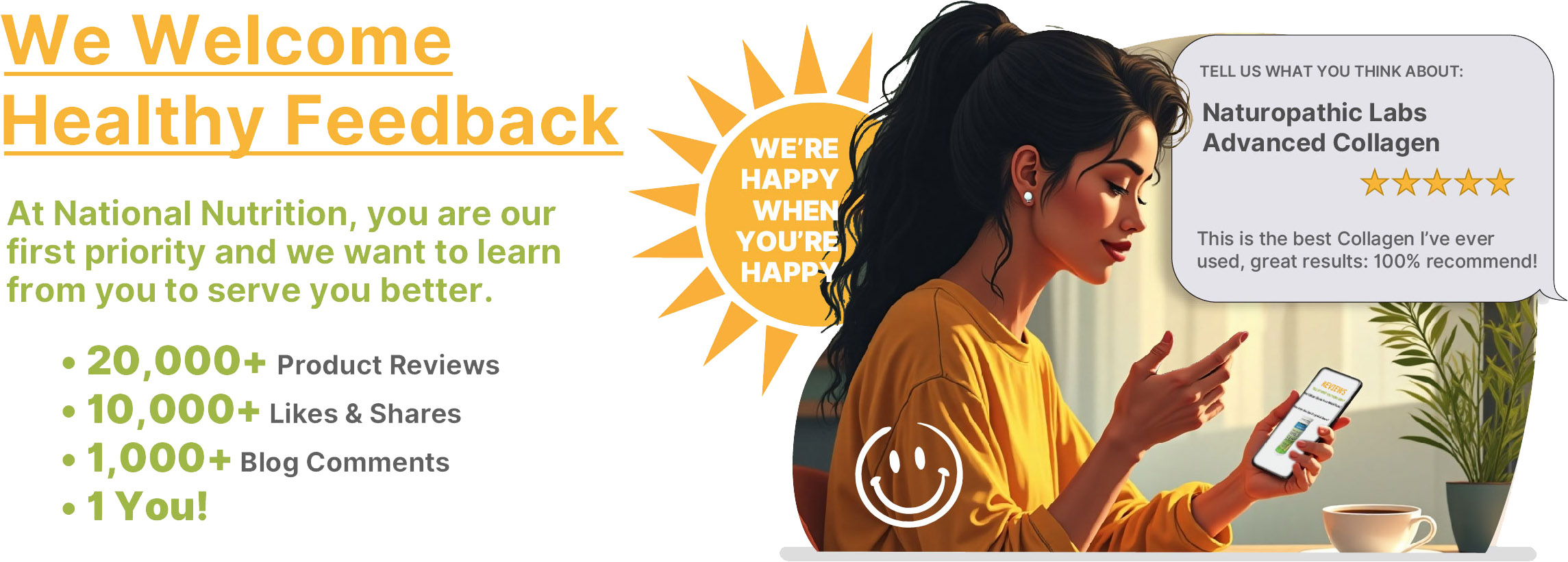 National Nutrition - Customers Feedback