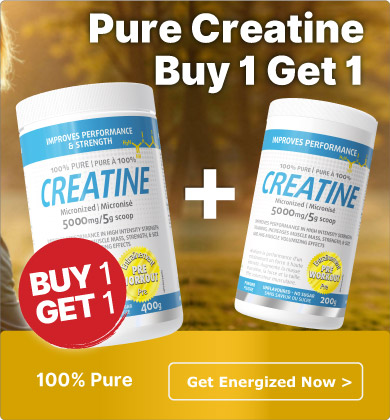 View Naturopathic Labs Creatine 100% Pure (Micronized) 5000mg - 400g + 200g Bonus Deal