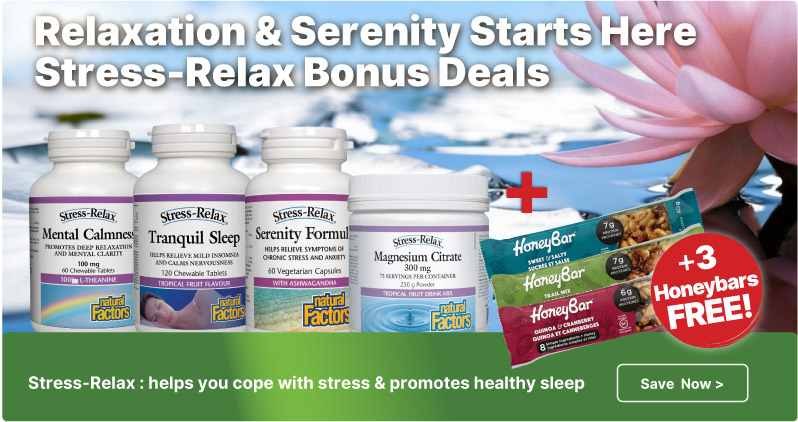 View all Stress Relax Products plus Bonus Deals