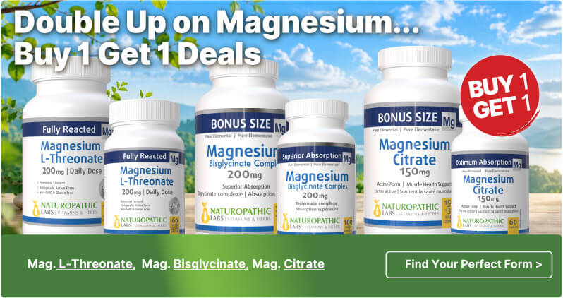 View all Naturopathic Labs BOGO Magnesium Products