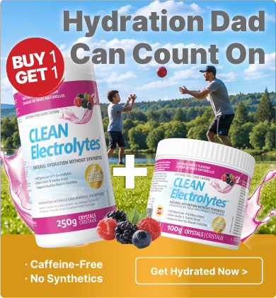 View Clean Electrolytes, Caffeine free, No Synthetics and get Hydrated now