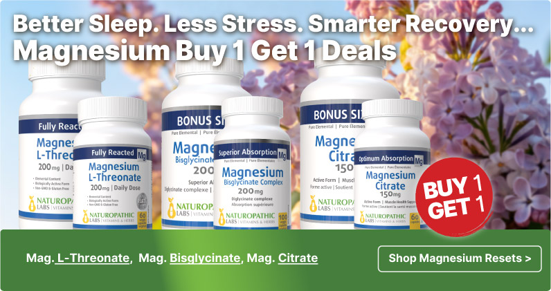 View all Naturopathic Labs BOGO Magnesium Products