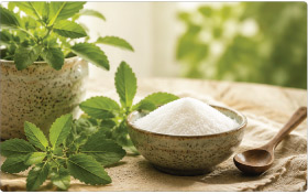 Compare stevia vs sugar