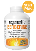 Natural Factors Regenerlife Berberine 500mg 90 Liquid Softgels