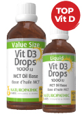 Naturopathic Labs Vitamin D Drops 1,000IU 60ml