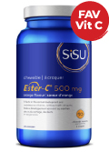 Sisu Ester-C 500mg Chewable Orange 90 Tablets
