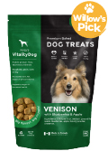 Foley Dog Treat Premium Baked Venison with Blueberries Apple 400g