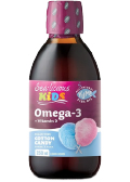 View Sea Licious Kids Omega 3 Vitamin D3 cotton candy 250ml kids approved supplement