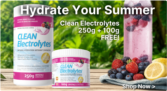 View Naturopathic Labs Clean Electrolytes Caffeine Free Natural Berry - 250g + 100g FREE