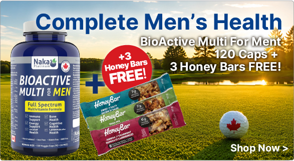 View Naka BioActive Multi For Men - 120 Caps Plus Bonus