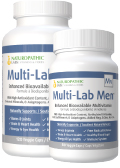 View Naturopathic Labs Multi-Lab Men's Bioavailable Daily Vitamin - 120 plus 60 Caps FREE