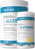View Naturopathic Labs L-Glutamine 5000mg - 400g plus 200g FREE