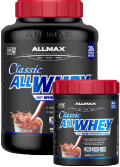 View Allmax Classic All-Whey Chocolate Protein 5lbs - 5lbs plus 1lb FREE