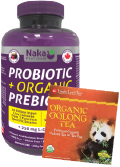 View Probiotic + Organic Prebiotic (Natural Berry Flavour) - 300g + BONUS