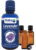View Naka Lavender Essential Oil 100% Pure - 50ml plus DIY Bonus Pack