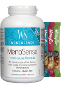 View Womensense Menosense Menopause Formula - 210 plus Honey Bar Trio Free