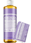 View Dr. Bronner's Magic Soap Lavender - 236ml plus Magic Soap Bar Free
