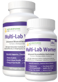 View Naturopathic Labs Multi-Lab Women's Bioavailable Daily Vitamin 120 + 60 Caps FREE