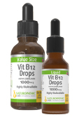 View Naturopathic Labs B-12 Methylcobalamin Liquid 1000mcg Berry Flavour 60ml + 15ml FREE