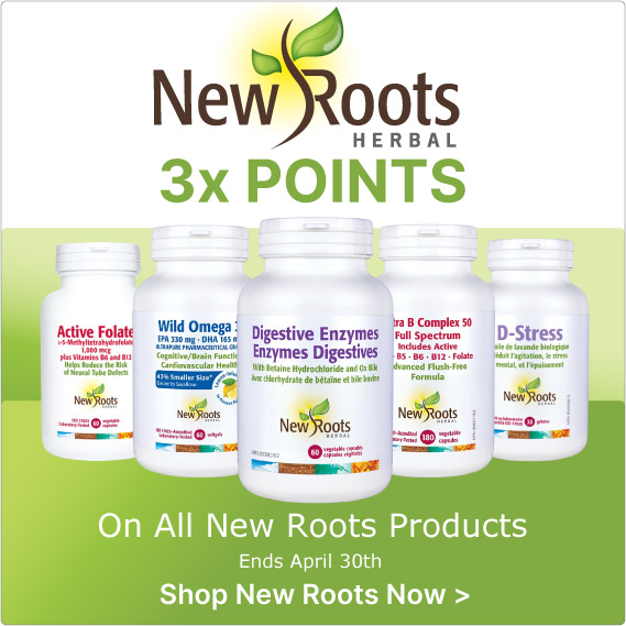 View All New Roots Herbal Supplements - Offer 3X Rewards Points