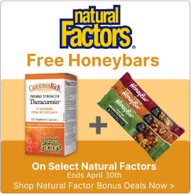 View all Aqua Natural Factors Products and get 3 Honey Bars Free