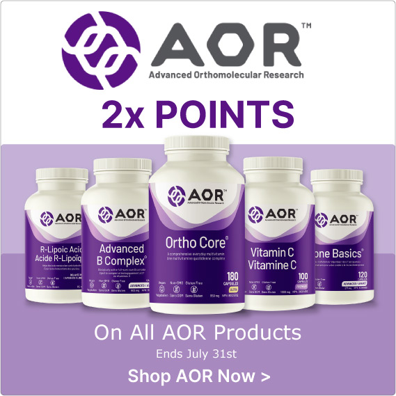 View all AOR Products with 3X Rewards Points