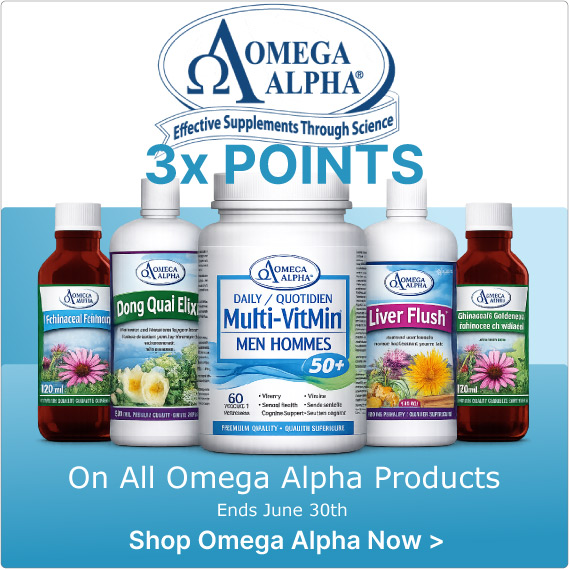 View all Omega Alpha - Elevate Your Health Naturally and get 3X Points