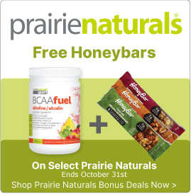 View all Prarie Naturals Products with FREE Honey Bars