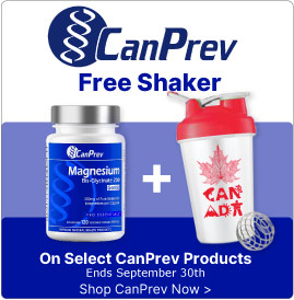 View all CanPrev Products with a Bonus Shaker Cup