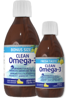 View Naturopathic Labs Clean Omega-3 Liquid 800mg EPA 500mg DHA (Lemon Meringue) - 500 + 200ml FREE