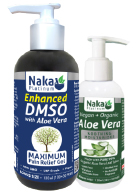 View Naka Enhanced DMSO With Aloe Vera - 130ml + BONUS