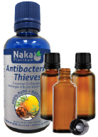 View Naka 100% Pure Antibacterial Thieves Essential Oil Blends - 50ml + BONUS
