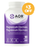View AOR Magnesium Glycinate 90mg - 180 Caps