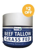 View Naka Beef Tallow Face & Body Moisturizer (Vanilla) - 50ml