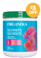 View Organika Electrolytes (Classic Lemonade) - 210g