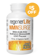 View Natural Factors RegenerLife NMNSurge 150mg - 60 V-Caps
