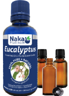 View Naka 100% Pure Eucalyptus Essential Oil - DIY Droppers 3 x 30ml FREE