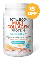 View Natural Factors Total Body Multi Collagen Protein Unflavoured 267g