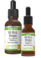 View Naturopathic Labs Vitamin B-12 1000IU - 60 + 15ml FREE