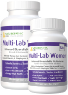 View Naturopathic Labs Multi-Lab Women's Bioavailable Daily Vitamin - 120 + 60 Caps FREE