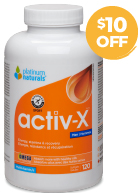 View Platinum Naturals Activ-X EasyMulti For Men 120 Softgels - Sale: $82.95 Reg.: $97.69
