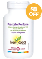 View New Roots Prostate Perform 90 Softgels - Sale: $112.99 Reg.: $129.08