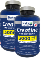 View Naka Creatine 3000mg - 200 + 200 Caps FREE