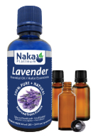View Naka 100% Pure Lavender Essential Oil 50ml Plus DIY Trio FREE