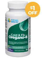 View Platinum Naturals Cold & Flu Oregano - 8 - 30 V-Caps