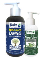 View Naka DMSO Gel with Aloe Vera 130ml + 120ml Aloe Vera FREE