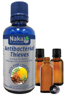 View Naka 100% Pure Anti-Bacterial Thieves Essential Oil 50ml + DIY Bonus FREE